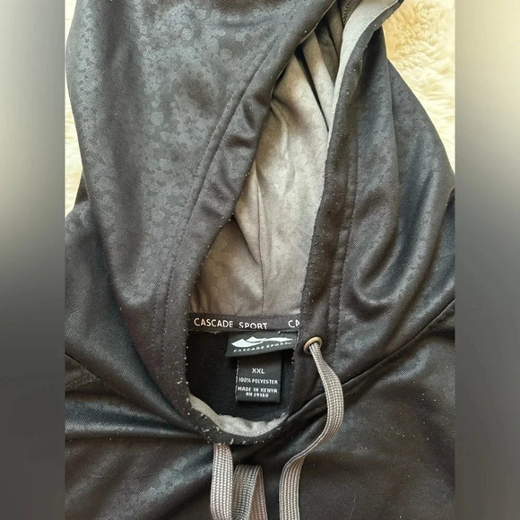 Cascade Sport black pullover hoodie xxl - Picture 6 of 10